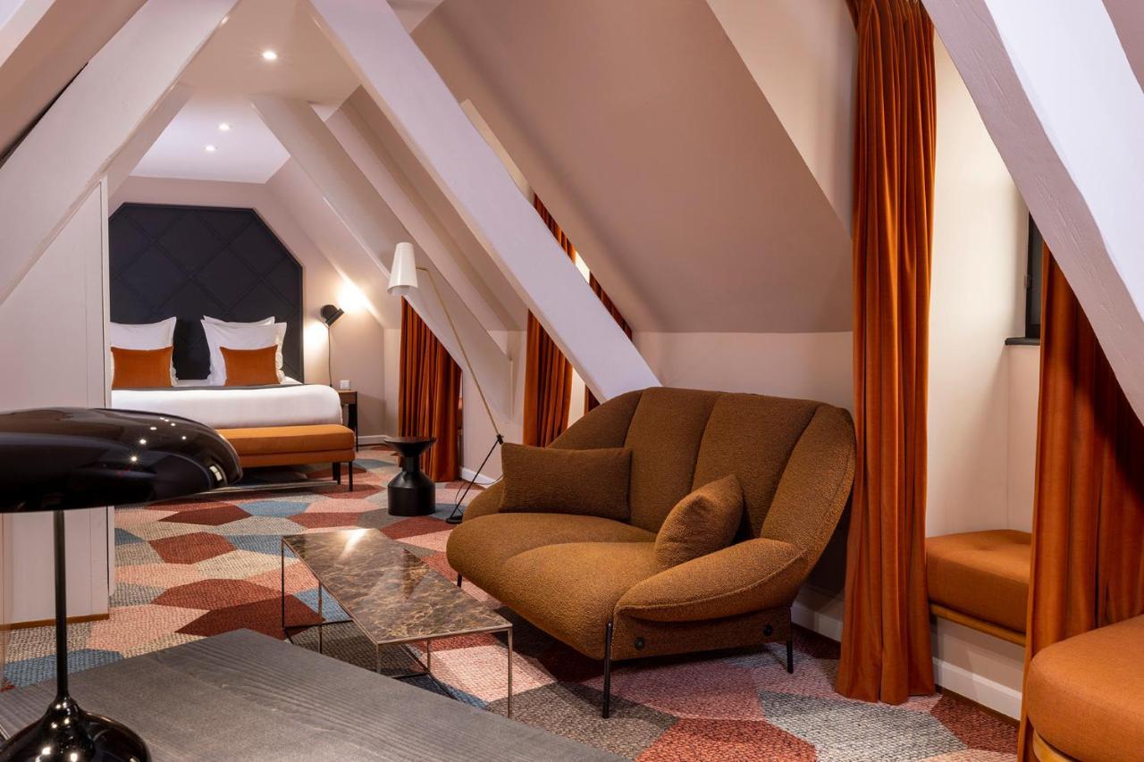 Hotel Le Colombier Colmar Bagian luar foto
