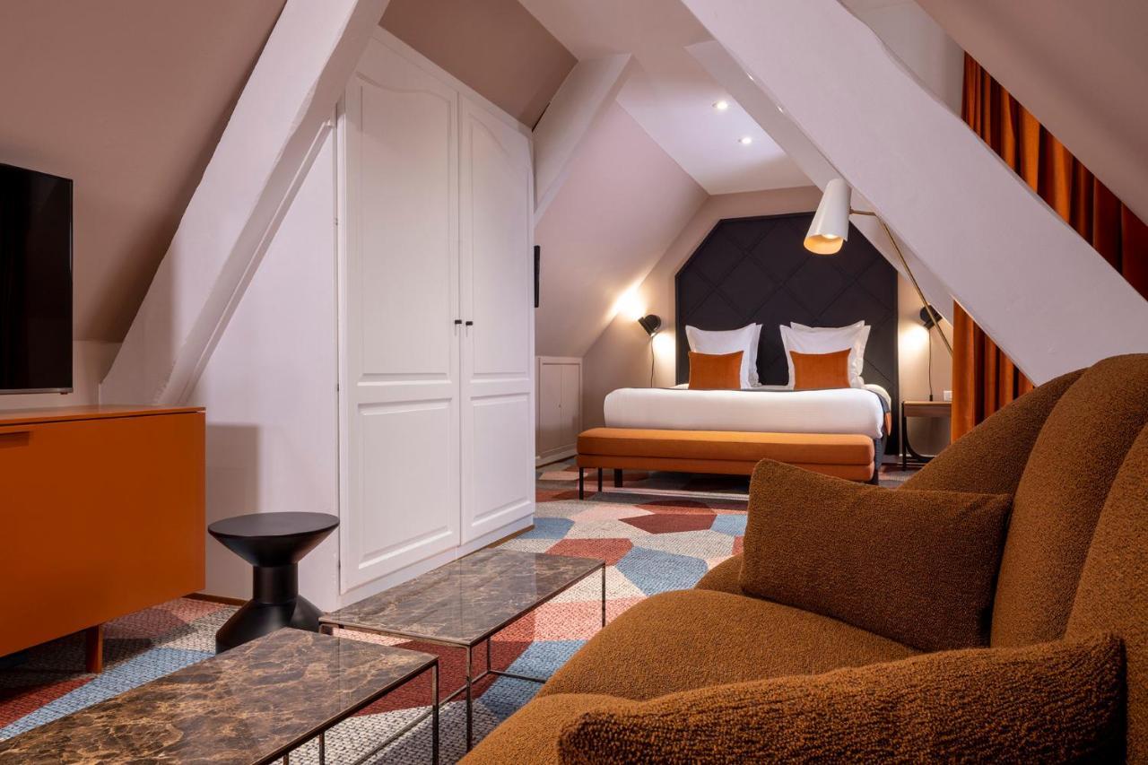 Hotel Le Colombier Colmar Bagian luar foto