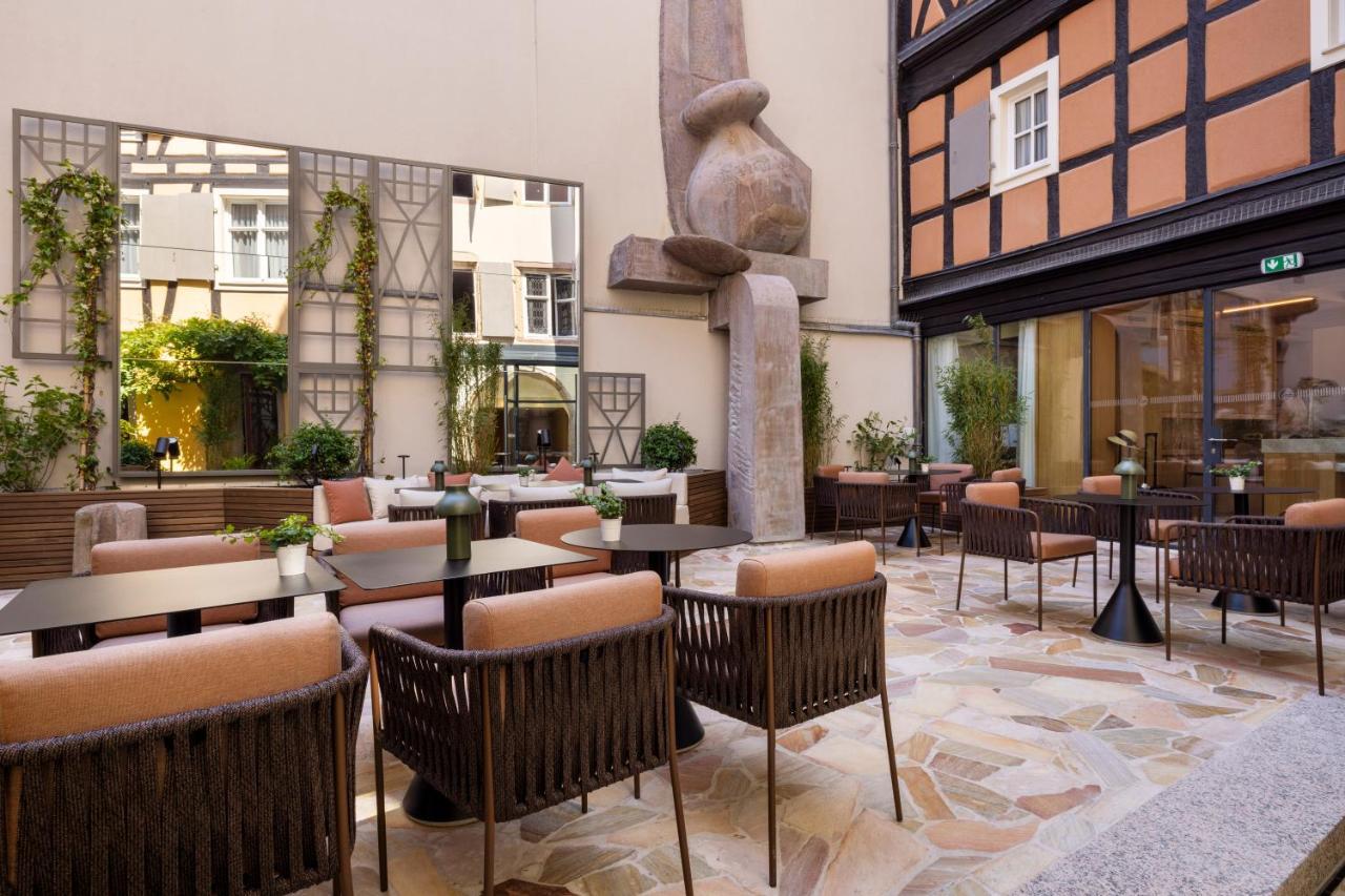 Hotel Le Colombier Colmar Bagian luar foto